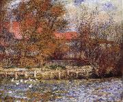 Pierre Renoir The Duck Pond oil painting picture wholesale